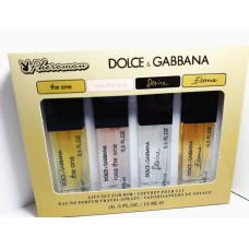 Набор 4 по 15 мл Феромоны Dolce&Gabbana (The One, Rose The One, The One Desire, The One Essence)